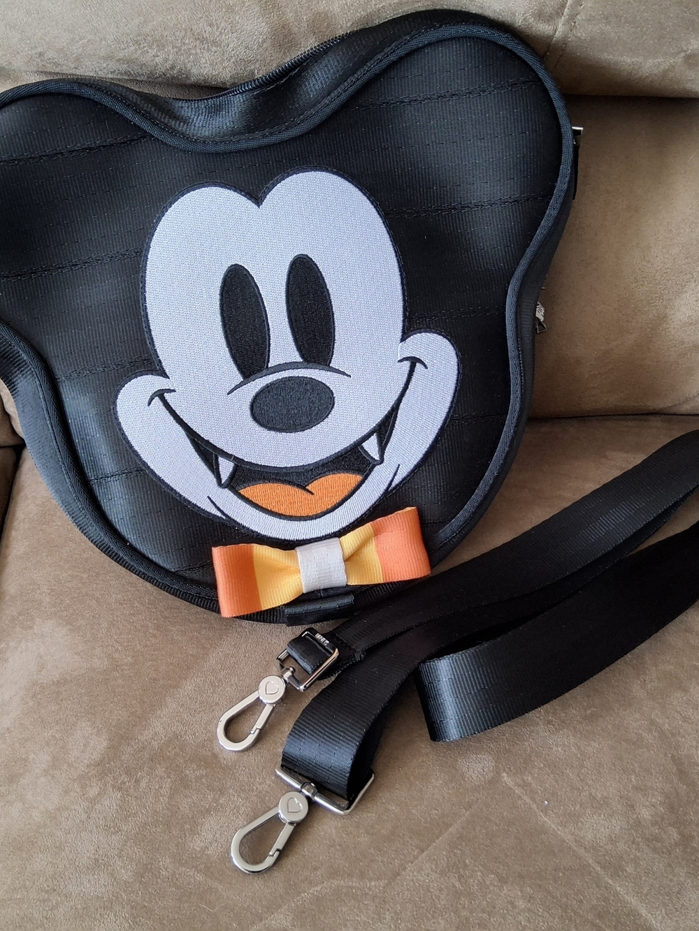 Harvey's Seatbelt Vampire Mickey Crossbody
